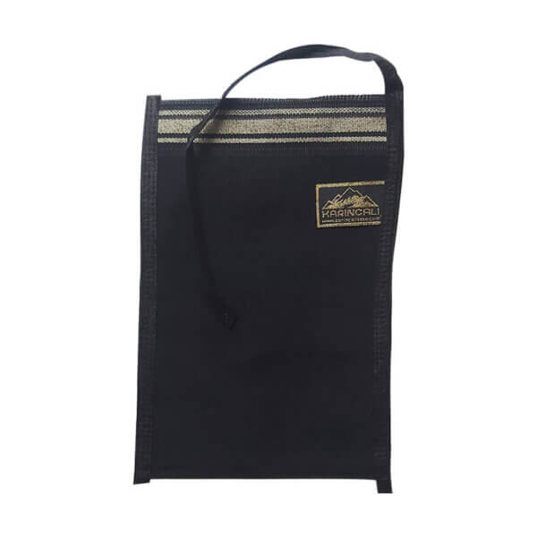 Krep kese Siyah Sert Kese Bursa Kesesi