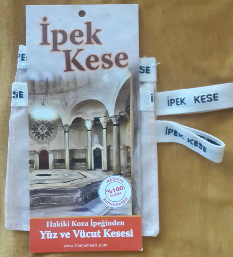ipek yüz kese